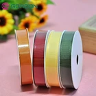 Large Stock Customized Printed 100% Polyester Double woven Face Grosgrain Ribbon