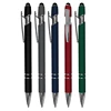 Rubberized Aluminum Pen With Stylus Tip