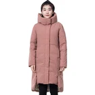 Korean Newest Popular Jacket Premium Women Clothing Long Hooded Fashion Down Jacket Coat