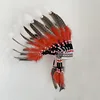 Short Length on Sale Feather Headdress Indian Inspired Warbonnet Native American Style
