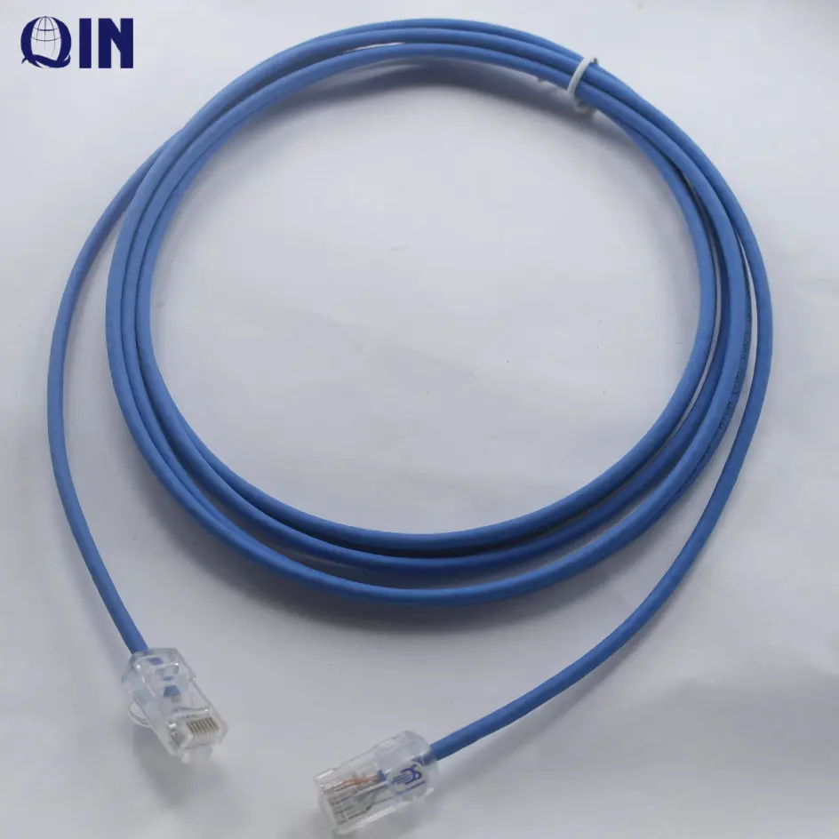 1m 2m 3m 5m bare copper Cat6 Ethernet Patch Cable Ultra Thin UTP Cat6 RJ45 Patch Cord 4.0mm