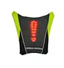 new bike equipment led backpack attach for outdoor safety