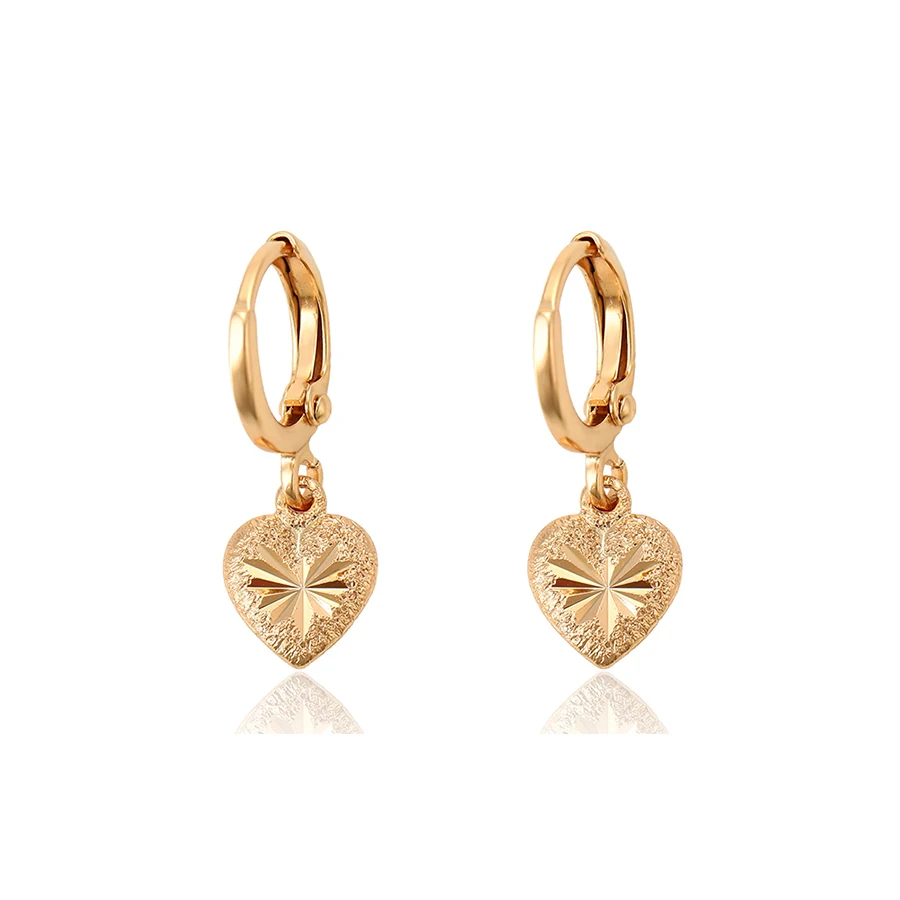 95315 xuping Hot sale elegant ladies jewelry Irish style heart shaped gold plated drop earrings
95315 xuping Hot sale elegant ladies jewelry Irish style heart shaped gold plated drop earrings