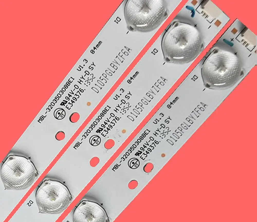 LED Backlight Lamp strip for Hair 32inch 32EUU3000 32CE420CLED LE-32Y5000 MBL-32035D308BE1 BJSJ315D08-ZC16F-02 8lamp 3V 626mm
LED Backlight Lamp strip for Hair 32inch 32EUU3000 32CE420CLED LE-32Y5000 MBL-32035D308BE1 BJSJ315D08-ZC16F-02 8lamp 3V 626mm