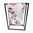 Low MOQ Custom Digital Print Silk Bandana Scarf Women Hijab