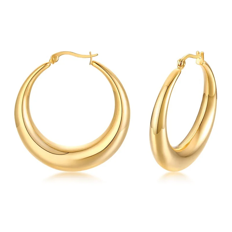 Wholesale Indian Hollow Design Fashion Stainless Steel Big Hoop Earrings For Girls Anniversary, Silver/gold/rose/black
Wholesale Indian Hollow Design Fashion Stainless Steel Big Hoop Earrings For Girls Anniversary, Silver/gold/rose/black