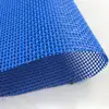 Transparent pvc coated polyester oxford mesh woven fabric