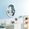 Iron Metal Frame fogless koh-ler mirror wall mounted round bathroom mirror