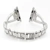 Inspirational bracelet wholesale silver personality crystal bracelet with magnet clasp for women