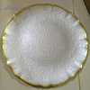 LCK200 Wedding Luxury glass Dinnerware Royal Banquet Underplates Dishes Charger Plates