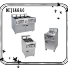 Continuous frying line/continuous fryer for snack/pellet fryer