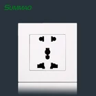 Prefab House Safety Guard Switch Cover Multimedia Plug Outlet, Multiple Materials Electrical Switch Sockets/