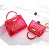 2019 Fashion designer luxury tote jelly woman bag handbags sac a main femme women ladies pvc jelly bags transparent handbag