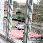 Australia USA NZ standard waterproof electric jalousie glass louver window shutter for green house