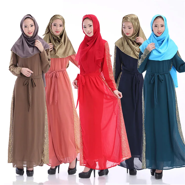 Best Selling Fashionable Islamic Clothing Muslim Dress Chiffon Abaya, 2 colors 
Best Selling Fashionable Islamic Clothing Muslim Dress Chiffon Abaya, 2 colors