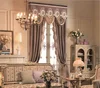 Ready Made modern floral bed door window luxury velvet curtain