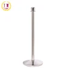 Polished Stainless Steel Crown Top Rope Queue Safety Barrier Post
