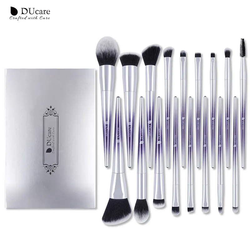 DUcare Classic Trendy Purple Makeup Brush Set Professional kit R1701, Purplr
DUcare Classic Trendy Purple Makeup Brush Set Professional kit R1701, Purplr