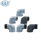 Manufacturer joint connecting tubes water white malleable iron pipe fittings 90 deg male and female elbow