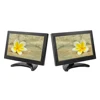 POS Touch Screen Monitor , True Flat , 12" LCD Size , Resistive Touch , USB , Black