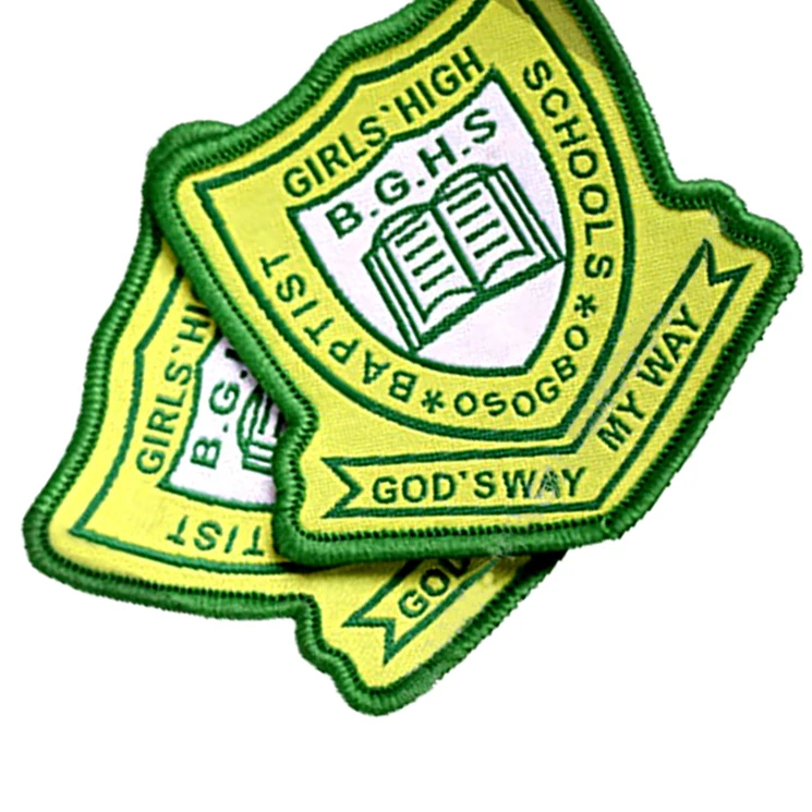 Wholesale Custom Logo Patch School Woven Badges for Uniform Clothing and Hat Bag, Customized
Wholesale Custom Logo Patch School Woven Badges for Uniform Clothing and Hat Bag, Customized