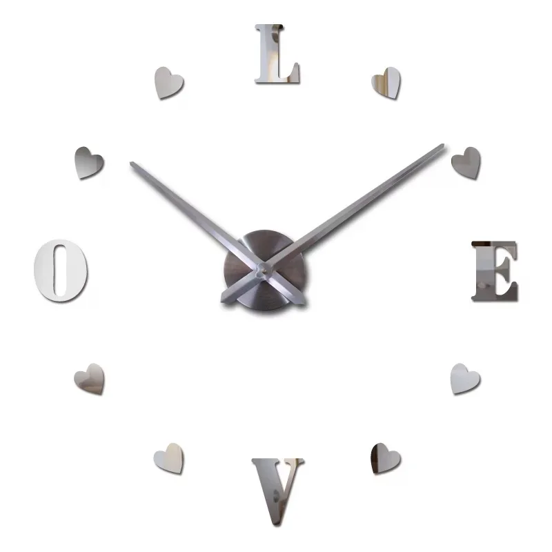 029 Modern Design Big Decorative Watches Wall Clock Sticker Home Decoration Large Digital Unique Gift 3d Quartz Analog 10cm/4.1"
029 Modern Design Big Decorative Watches Wall Clock Sticker Home Decoration Large Digital Unique Gift 3d Quartz Analog 10cm/4.1"