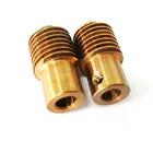 brass bolts nuts Lead Free Brass screw fitting OEM Thread Hexagonal Bolt and Nut