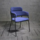 2019 New restaurant chair factory price residential furniture velvet dinning chair