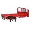 3 axles low bed semi truck trailer/truck trailer spare parts