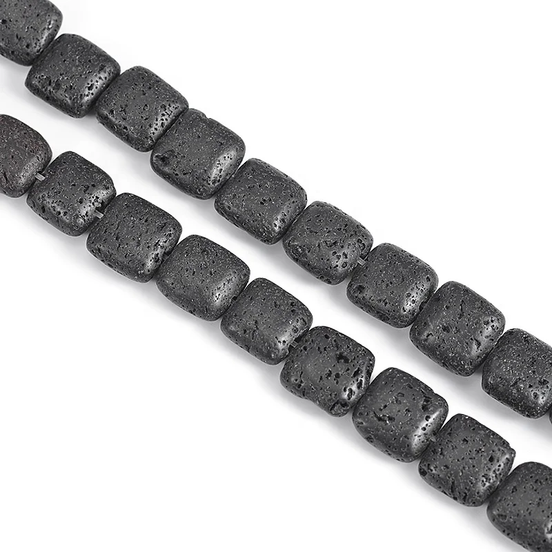Wholesale Gemstone Flat Square Shaped Black Lava Rock Stone Beads Natural For Jewelry Making
Wholesale Gemstone Flat Square Shaped Black Lava Rock Stone Beads Natural For Jewelry Making
