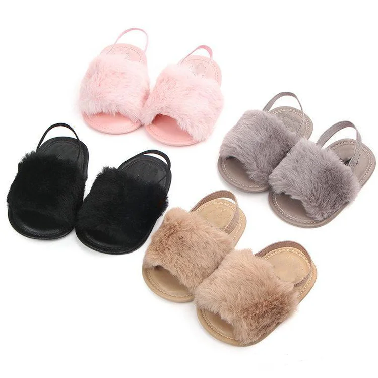 Baby Girls Sandals Fashion Faux Fur Toddler Infant Summer Moccasins Kids Fur Slippers
Baby Girls Sandals Fashion Faux Fur Toddler Infant Summer Moccasins Kids Fur Slippers