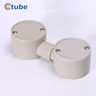 1 / one way shallow pvc junction boxes