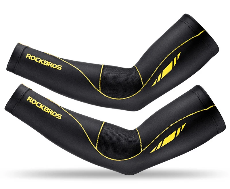 ROCKBROS Ice Fabric Cycling Arm Sleeve Men Women Camping Summer Sun UV Protection Basketball Sleeve Running Bicycle Arm Sleeve, Black,yellow
ROCKBROS Ice Fabric Cycling Arm Sleeve Men Women Camping Summer Sun UV Protection Basketball Sleeve Running Bicycle Arm Sleeve, Black,yellow