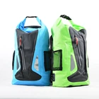 Camping outdoor custom blue color dry bag waterproof bag waterproof backpack