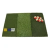 OEM High-quality golf mat PVC Foamed bottom anti-slip 3-in-1 grass mat Golf practice mat