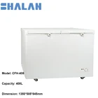 Top open door chest freezer double doors Two Doors fridge freezer for sale
