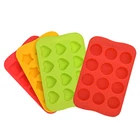 2019 China Suppliers Custom Design Circle Heart Shape Star type Silica Gel Cube Maker Mold Ice Lattice
