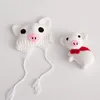 Handmade crochet frozen winter baby hat cotton cap wholesales custom style girl beanie