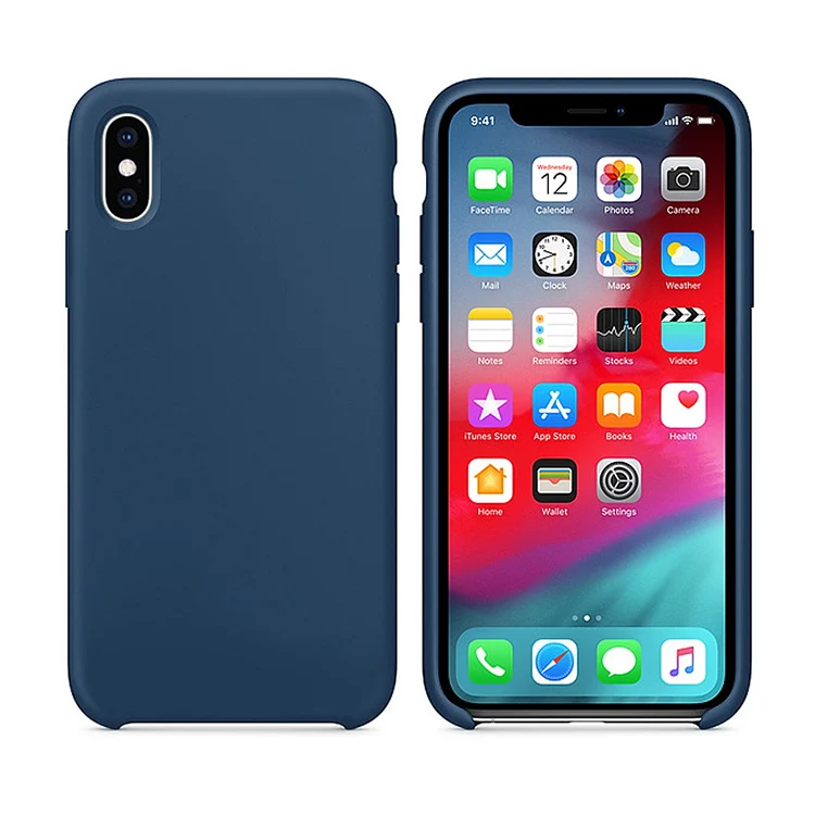 Original Liquid Shockproof Protection Phone Cover for iPhone X XR Silicone Case, Multi color
Original Liquid Shockproof Protection Phone Cover for iPhone X XR Silicone Case, Multi color