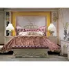 Italian / French Rococo Luxury ling size bed Bedroom Furniture