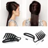 11CM Women DIY Formal Hair Styling Updo Bun Comb And Clip Tool Set For Hair French Twist Maker Holder