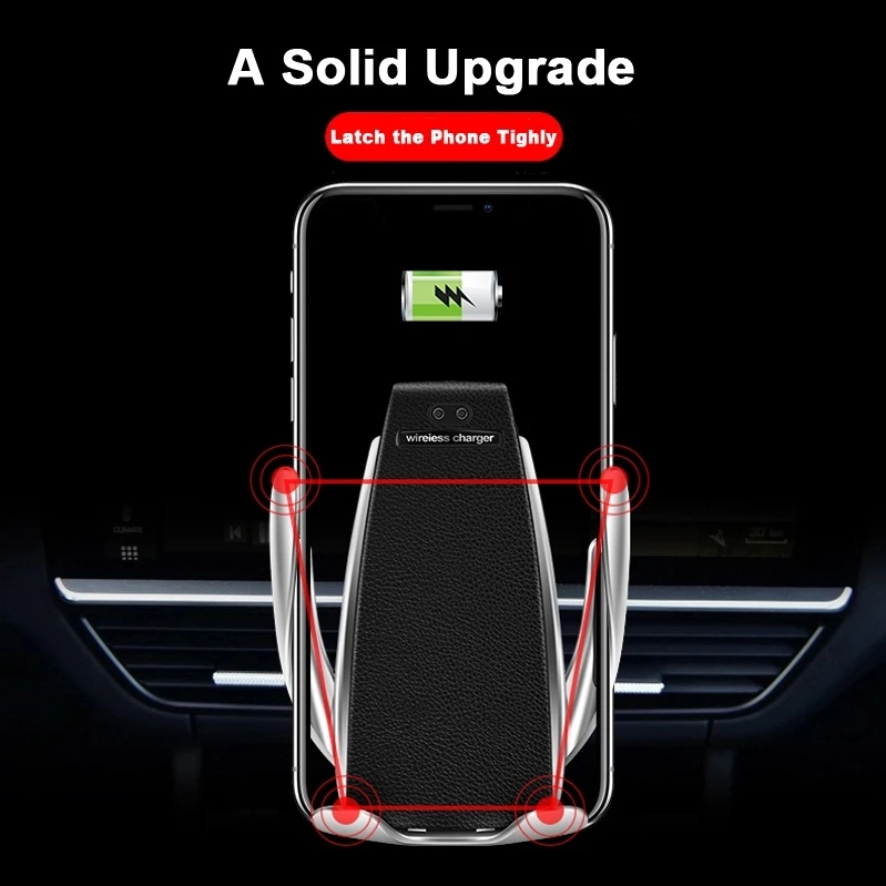Intelligent Control Auto Infrared Ray Wireless Charger SmartPhone Wireless Charger Car Holder Wireless Magnetic Charger
Intelligent Control Auto Infrared Ray Wireless Charger SmartPhone Wireless Charger Car Holder Wireless Magnetic Charger
