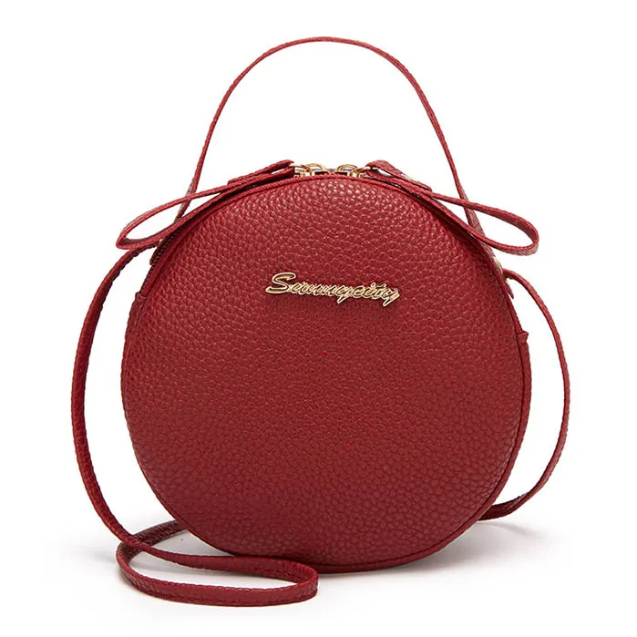 2019 New Fashion Red PU Handbag For Lady Round Zipper Shoulder Bag Messenger Bag, 5 colors
2019 New Fashion Red PU Handbag For Lady Round Zipper Shoulder Bag Messenger Bag, 5 colors