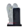 Natural Marble Angel Statue Wings Monument Headstone Tombstone