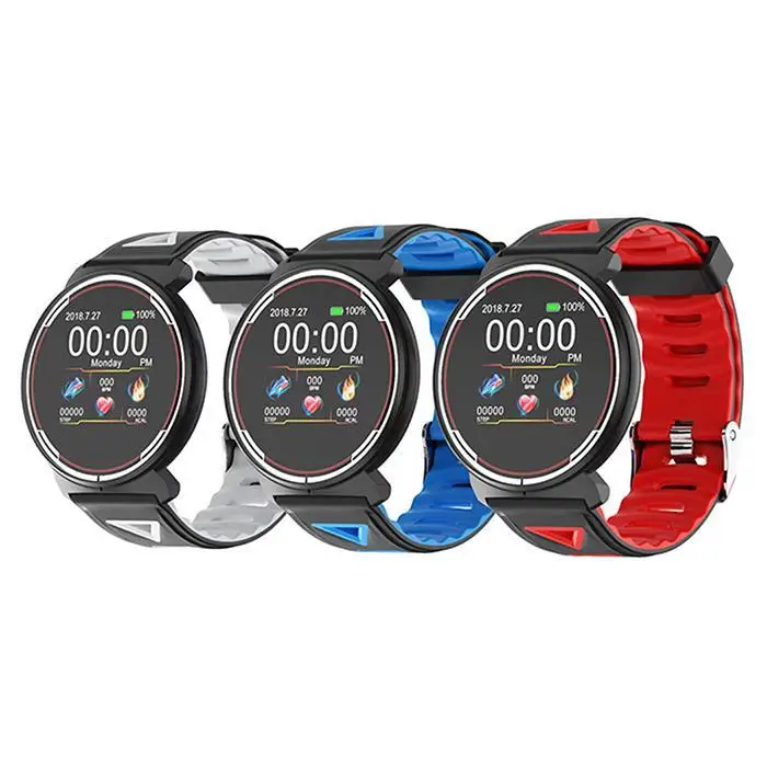 ST1 Smart Bracelet Full Touch Health Monitoring IP68 Waterproof Sports Fitness Tracker Blood Pressure Heart Rate Smart Watch - ANKUX Tech Co., Ltd