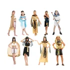 Wholesale Adult And Kids Ancient Egypt Prince And Princess Party Halloween Cosplay Carnival Costume