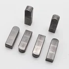 Stainless Steel SS A2-70 A2-80 Type C Flat Shaft Half Round Parallel Key Pin DIN6885