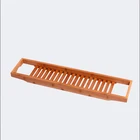 Single Bamboo Soap Holder Bamboo Tier Bath Rack