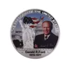 Factory Promotion Liberty Eagle Silver Coin US 38th President Gerald R Ford Gift Coin