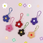 Custom Clear Glitter Acrylic Charms Double Side Printing Acrylic Keychain